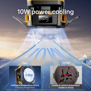 Bilişim Burada P70 10W Mobil Oyun Soğutucu  2000 mAh Pilli, Yarıiletken Fanlı, iPhone Android Uyumlu